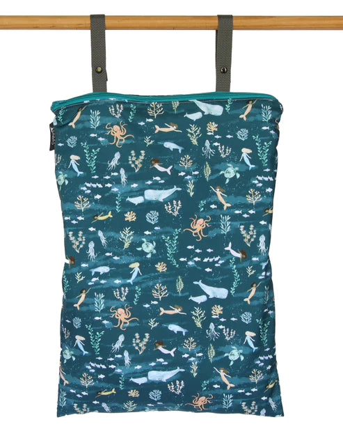 Colibri Extra Large Waterproof Wet Bags for Swimsuits, Clothes & Diapers - Reusable & Eco-Friendly Travel Storage for Pool, Beach & Gym