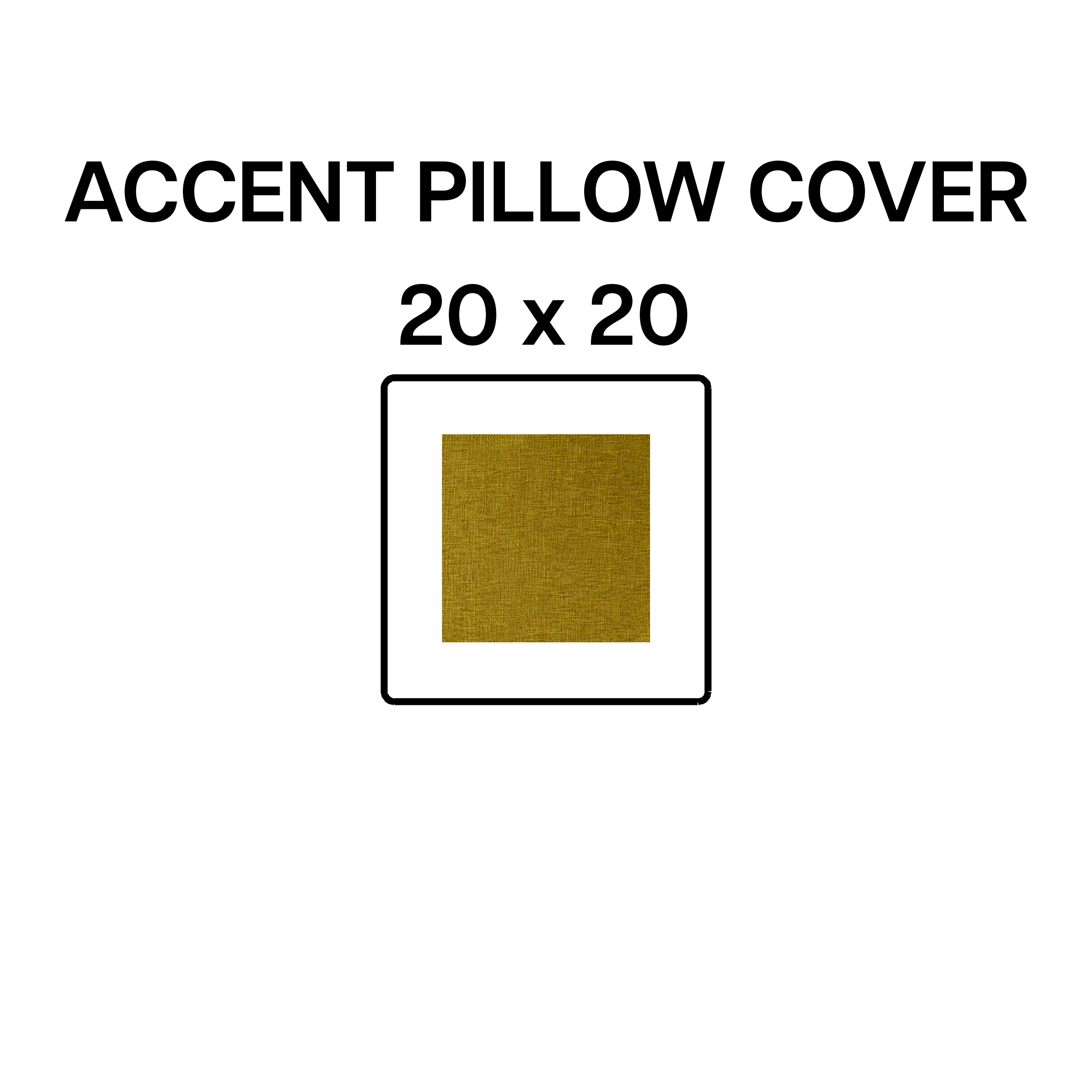 20x20 Inch Avocado Print Accent Pillow Cover BP 642 - Soft Decorative Throw Pillow Case for Living Room, Bedroom, and Sofa Decor