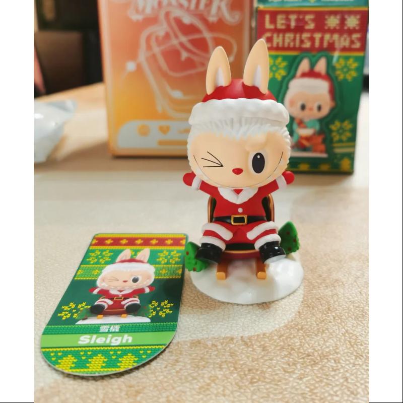 Labubu The Monsters Let's Christmas Series Sleigh - Limited Edition Holiday Collectible Figure for Christmas Decorations & Gift Giving