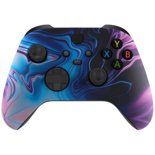 Soft Touch Origin of Chaos UN-MODDED Xbox One & Series X Controller with 3.5mm Jack - Custom Unique Design for Enhanced Gaming Experience | Perfect for Competitive Play & Long Gaming Sessions