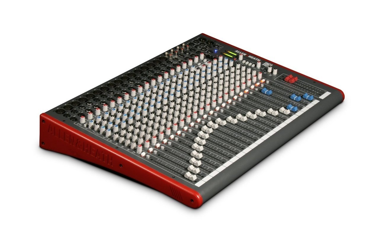 Allen & Heath ZED 24 24-Channel USB Audio Mixer - Professional Studio & Live Sound Mixing Console for Recording, DJing, and Live Performances