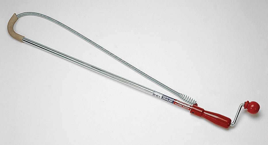 Closet Auger Drain Cleaner Tool - Heavy Duty Toilet Snake for Clogged Drains - Perfect for Home, RV & Commercial Use