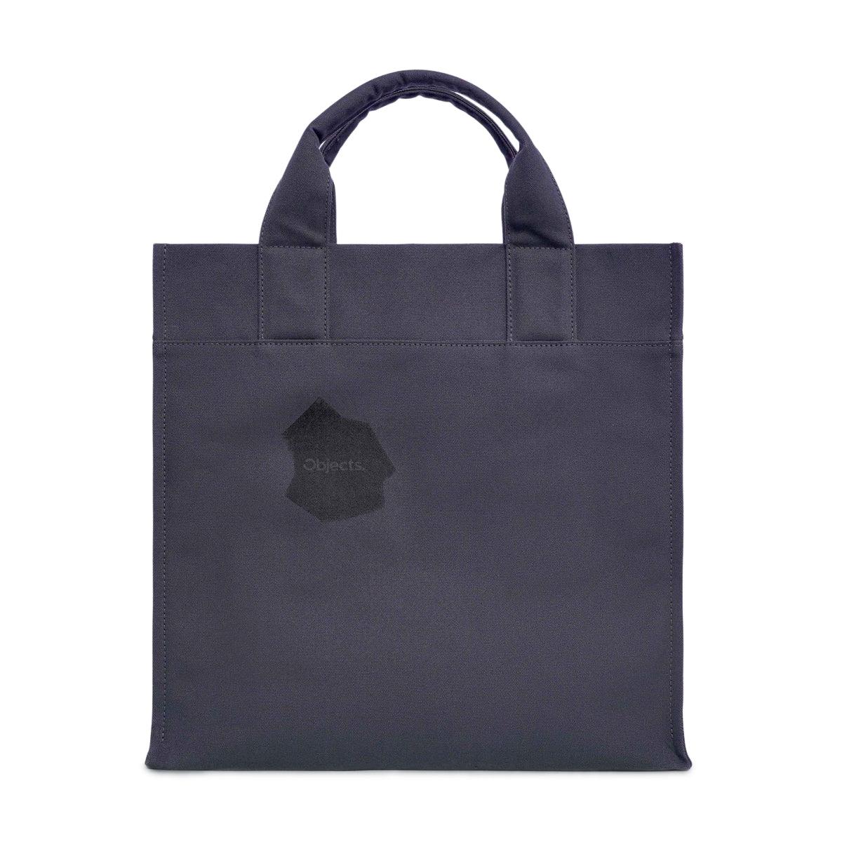 Stylish Logo Tote Bag in Anthracite Grey - Perfect for Shopping, Work & Travel | Eco-Friendly Reusable Cotton Tote