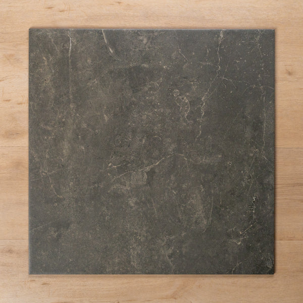 Avalon Charcoal Matte P2 Porcelain Tile 600x600mm - Premium Flooring for Living Rooms, Kitchens & Bathrooms