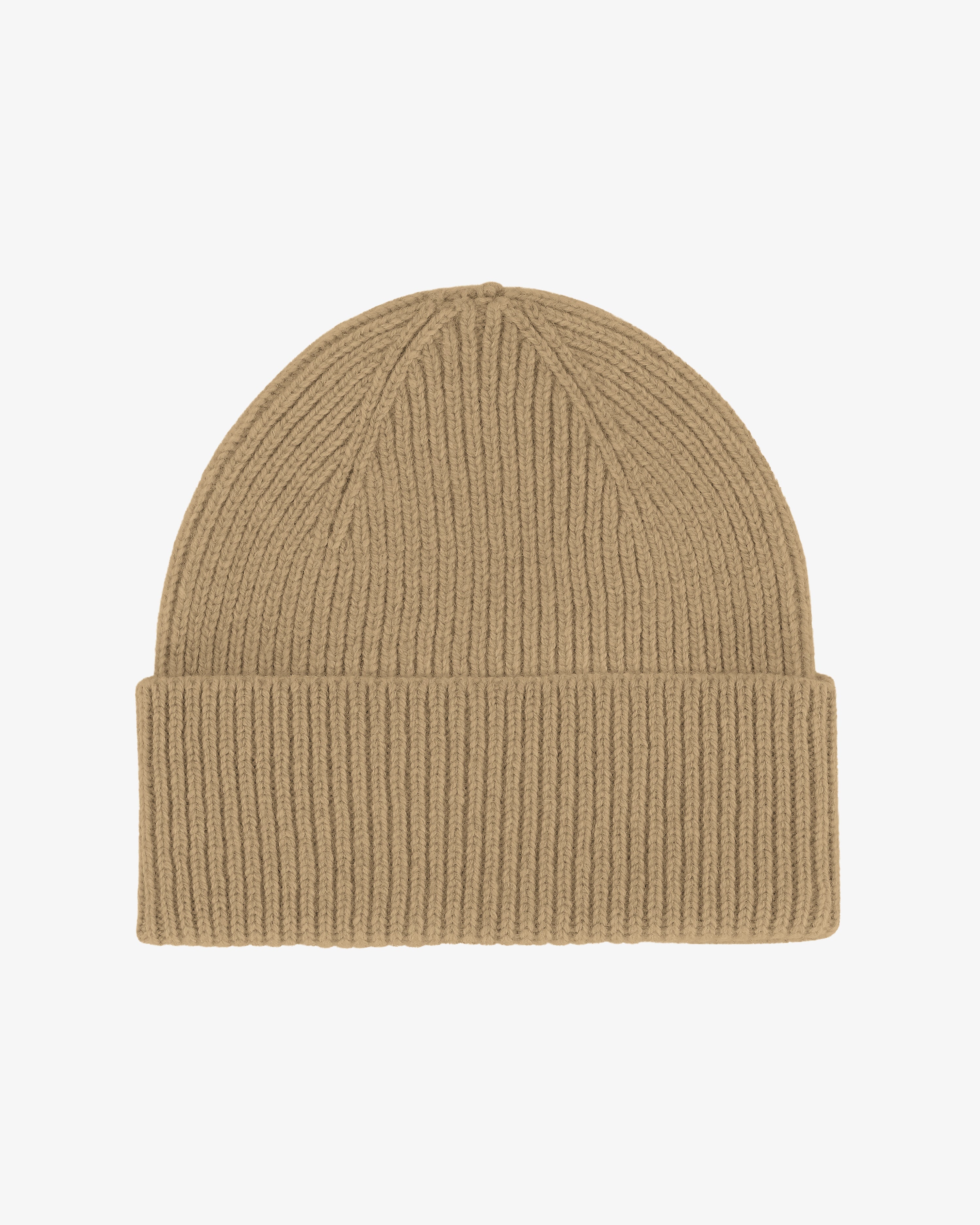 Premium Merino Wool Beanie for Men & Women - Soft Warm Winter Hat in Desert Khaki - Perfect for Skiing, Hiking & Outdoor Activities