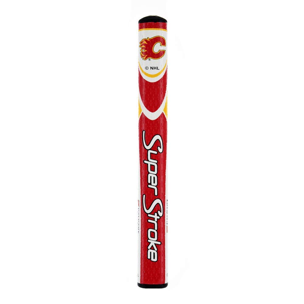 SuperStroke NHL Golf Putter Grip Mid Slim 2.0 - Cross-Traction Texture, Oversized Design for Consistent Stroke, Non-Slip Grip - Perfect for Precision Putting on the Green