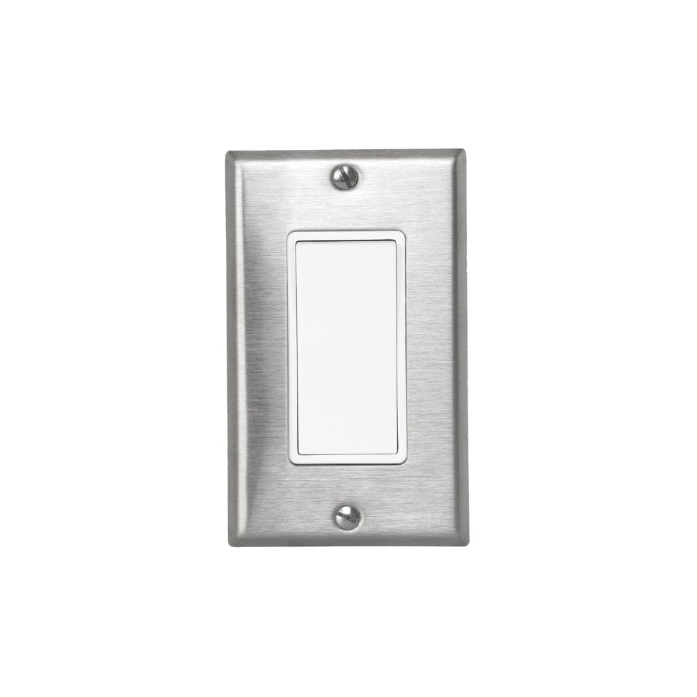 Eurofase Simple ON/OFF Switch - Wall Mount Light Switch for Home, Office & Commercial Use - Easy Installation & Durable Design