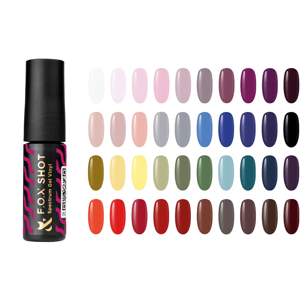 F.O.X SHOT Spectrum 001 & 040 Eyeshadow Set - 5ml Waterproof Long-Lasting Pigmented Makeup for Party, Night Out & Special Occasions