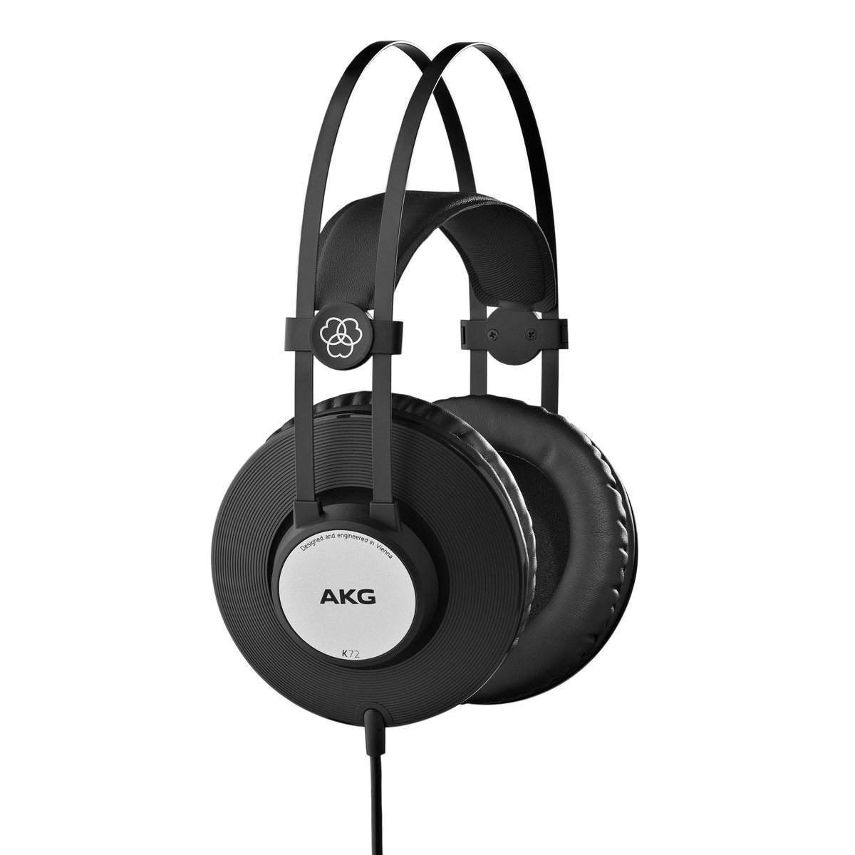 AKG K72 Closed-Back Studio Monitor Headphones - Professional Over-Ear Headphones for Recording, Mixing & Podcasting - Perfect for Home Studios & Music Production