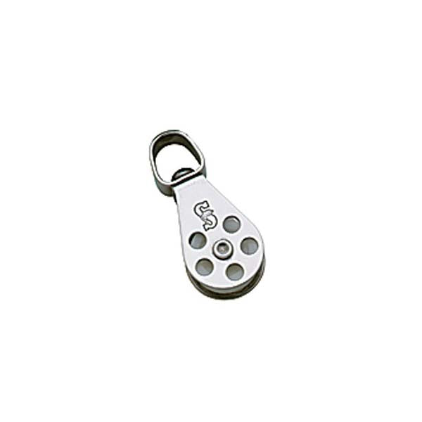 Schaefer Single Block Outrigger Pulley - Heavy Duty Marine Boat Rigging Hardware for Sailboats & Fishing Boats - Perfect for Sail Control and Lifting Applications