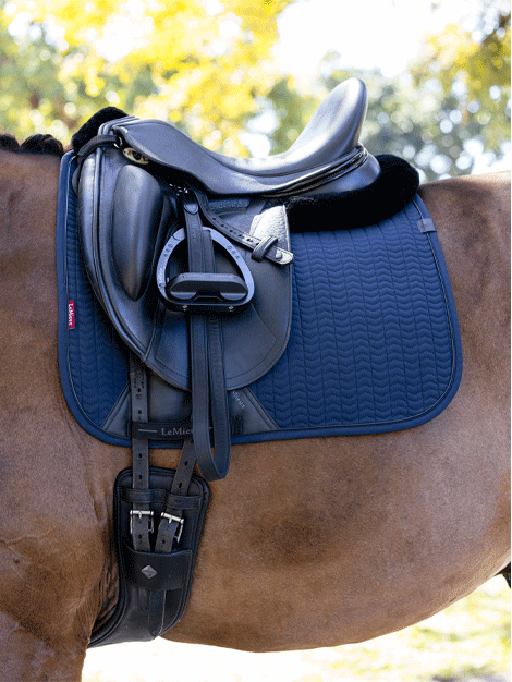 Le Mieux Essence Dressage Saddle Pad - Premium Equestrian Saddle Pad for Dressage Riding, Comfort & Performance | Perfect for Training, Shows & Competitions