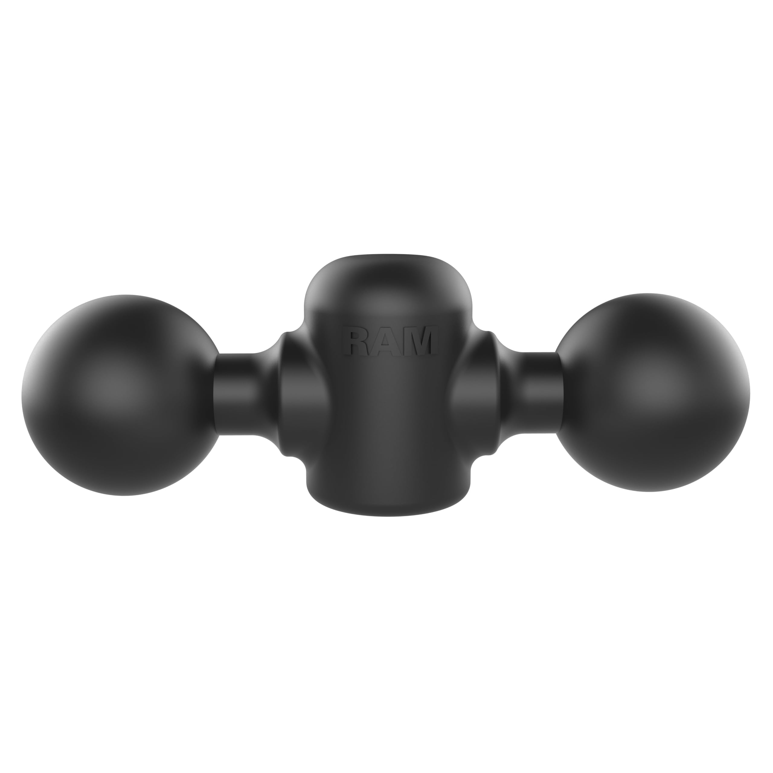 RAM Mounts RAM-217-3U 双球底座带1/2英寸NPT孔，适用于摩托车、ATV、UTV和船舶设备安装