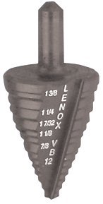 VB-12 Vari-Bit Step Drill Bit Set - 5 Sizes for Metal, Wood & Plastic - Perfect for DIY Projects & Home Repairs