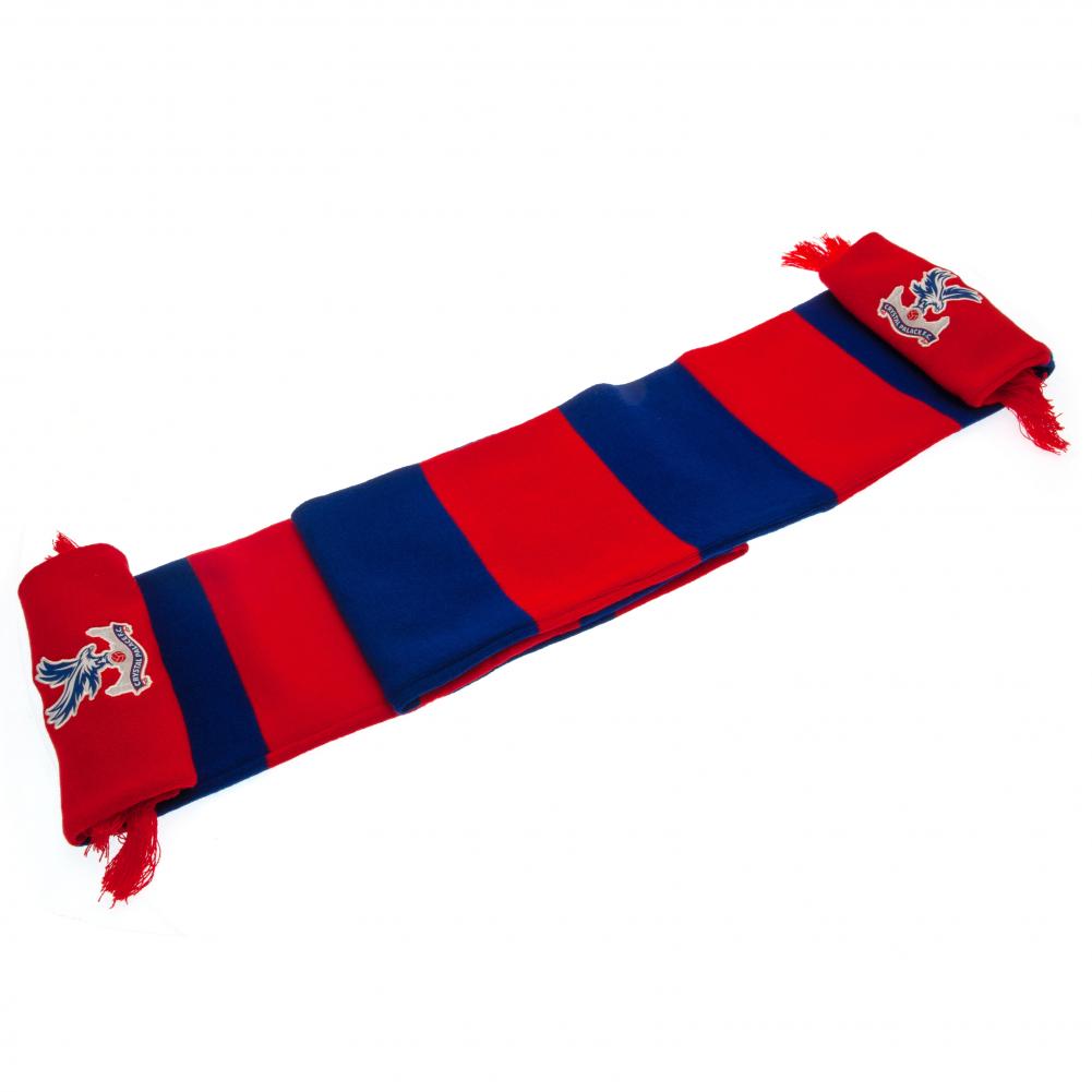 Crystal Palace FC Bar Scarf - Official Football Team Fan Scarf for Men & Women - Perfect for Match Days, Pub Gatherings & Sports Events