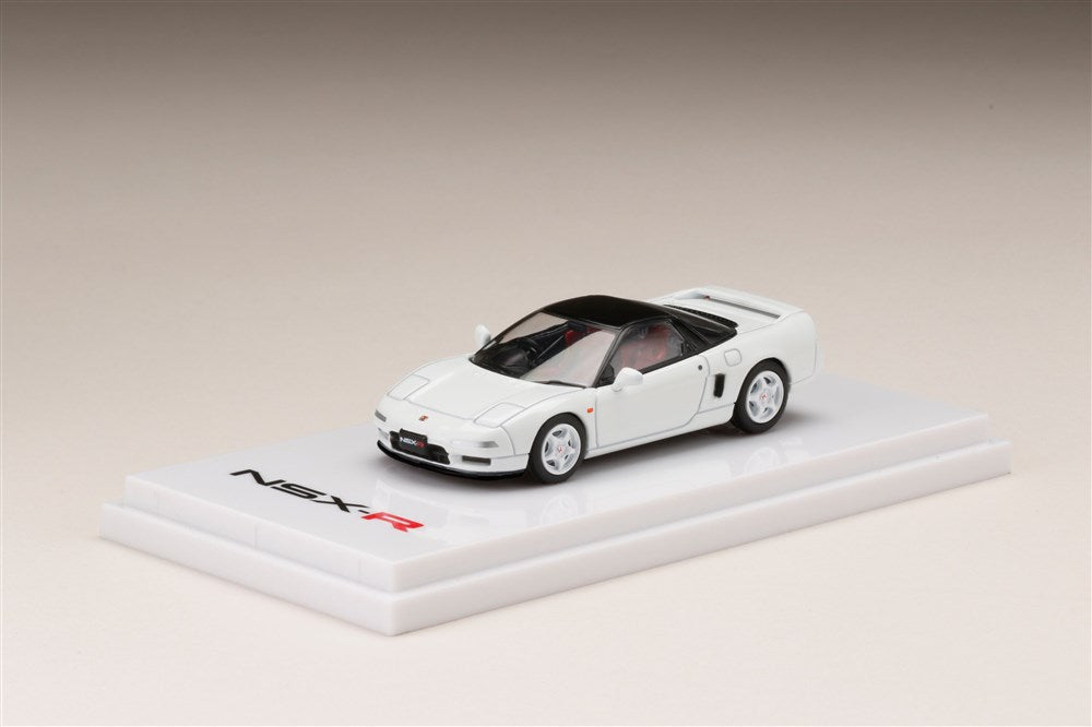 1:64 Scale Honda NSX Type R NA1 1992 Diecast Model Car - Championship White - Collectible Japanese Sports Car for Display & Racing Scenes