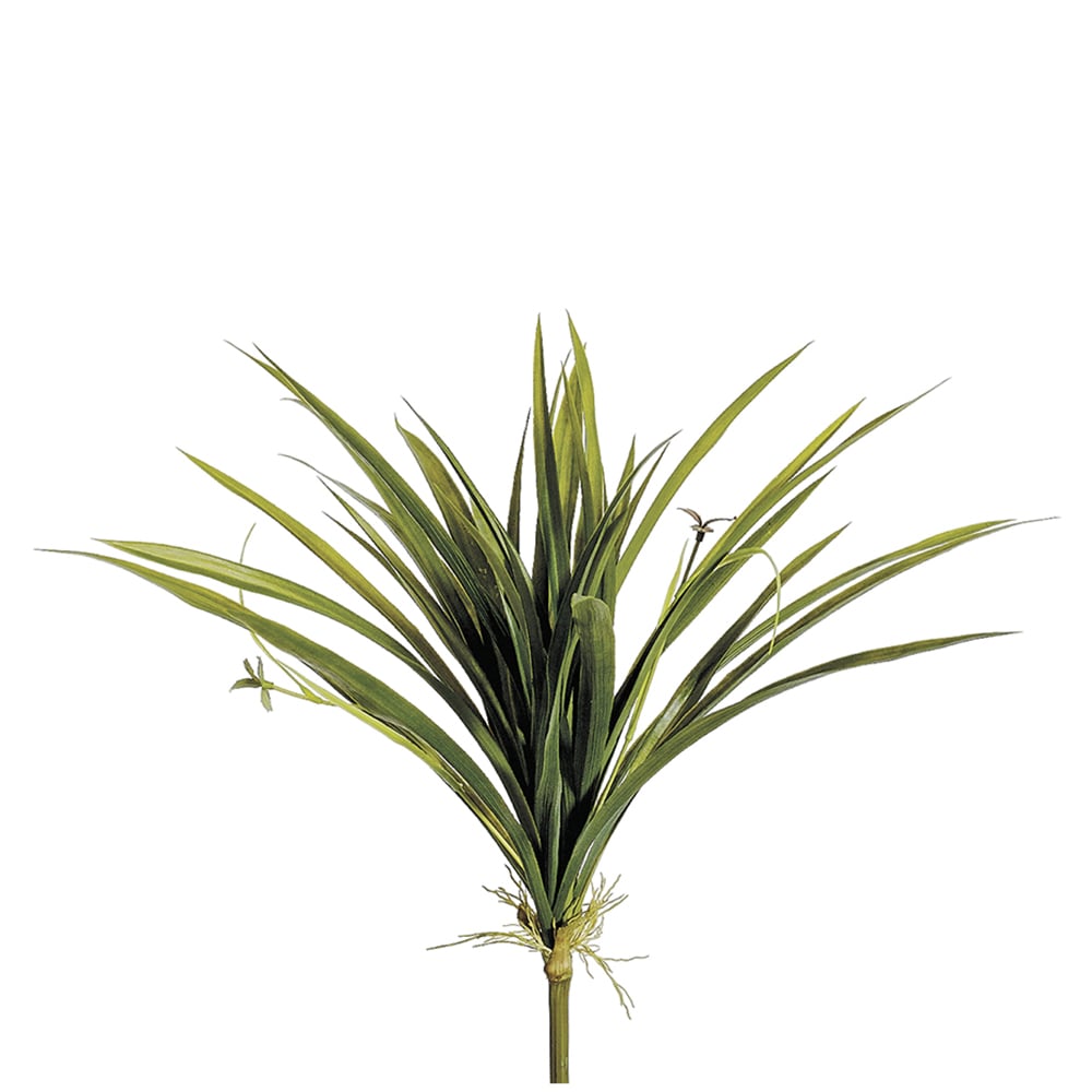 13 Pack Artificial Silk Plastic Cymbidium Orchid Leaves - Realistic Green Faux Plant Stems for Home Decor, Wedding Centerpieces, Floral Arrangements & DIY Crafts