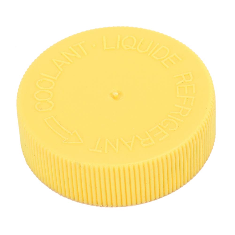Pissente Car Coolant Tank Cap - Replacement Coolant Overflow Tank Cap for Nissan Rogue 21712-79900 (Yellow) - Durable Engine Cooling System Accessory for Road Trips & Daily Commutes