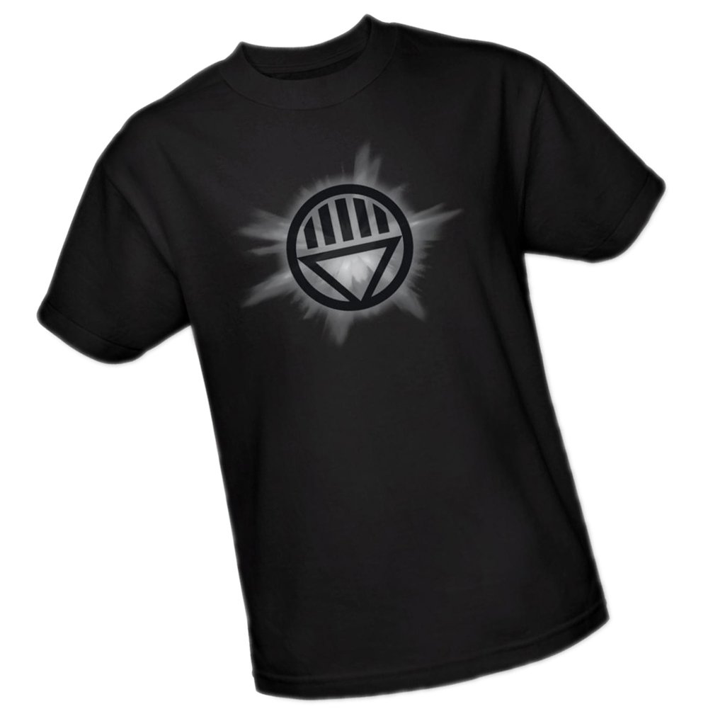 Green Lantern Black Glow T-Shirt for Adults | Superhero Comic Book Fan Apparel | Perfect for Cosplay, Conventions & Casual Wear