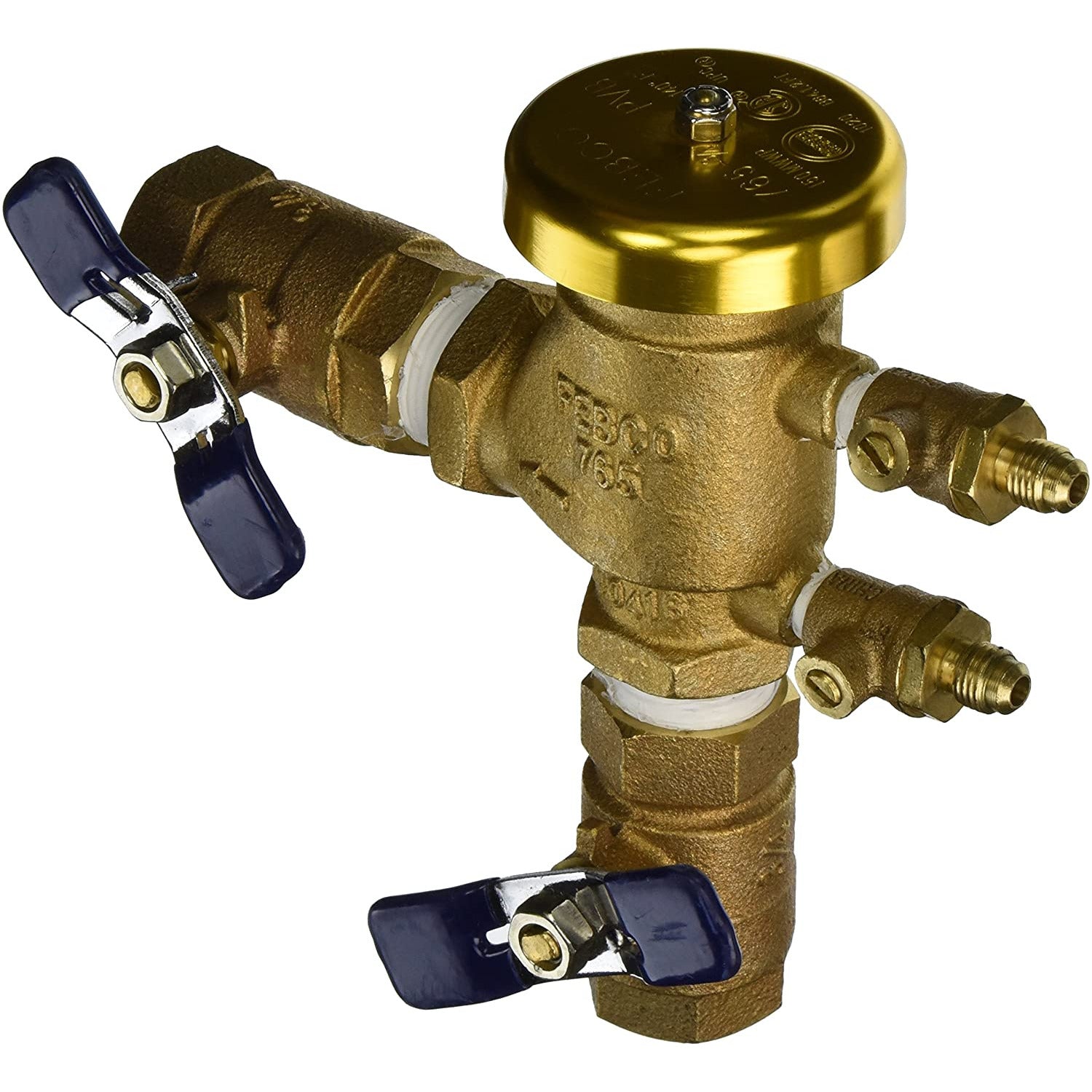 Febco 765 QT75 3/4 Inch Backflow Preventer Valve - Water Supply Protection for Irrigation Systems & Plumbing