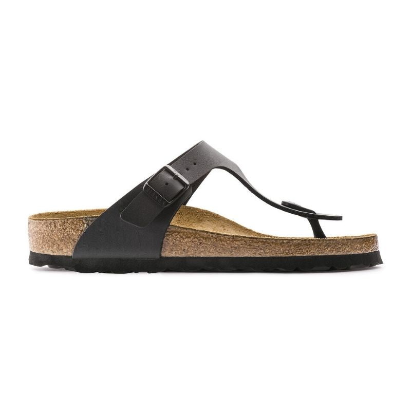Women's Gizeh Birko-Flor Black Sandals - Comfortable & Stylish Summer Shoes for Walking, Travel, and Casual Outfits