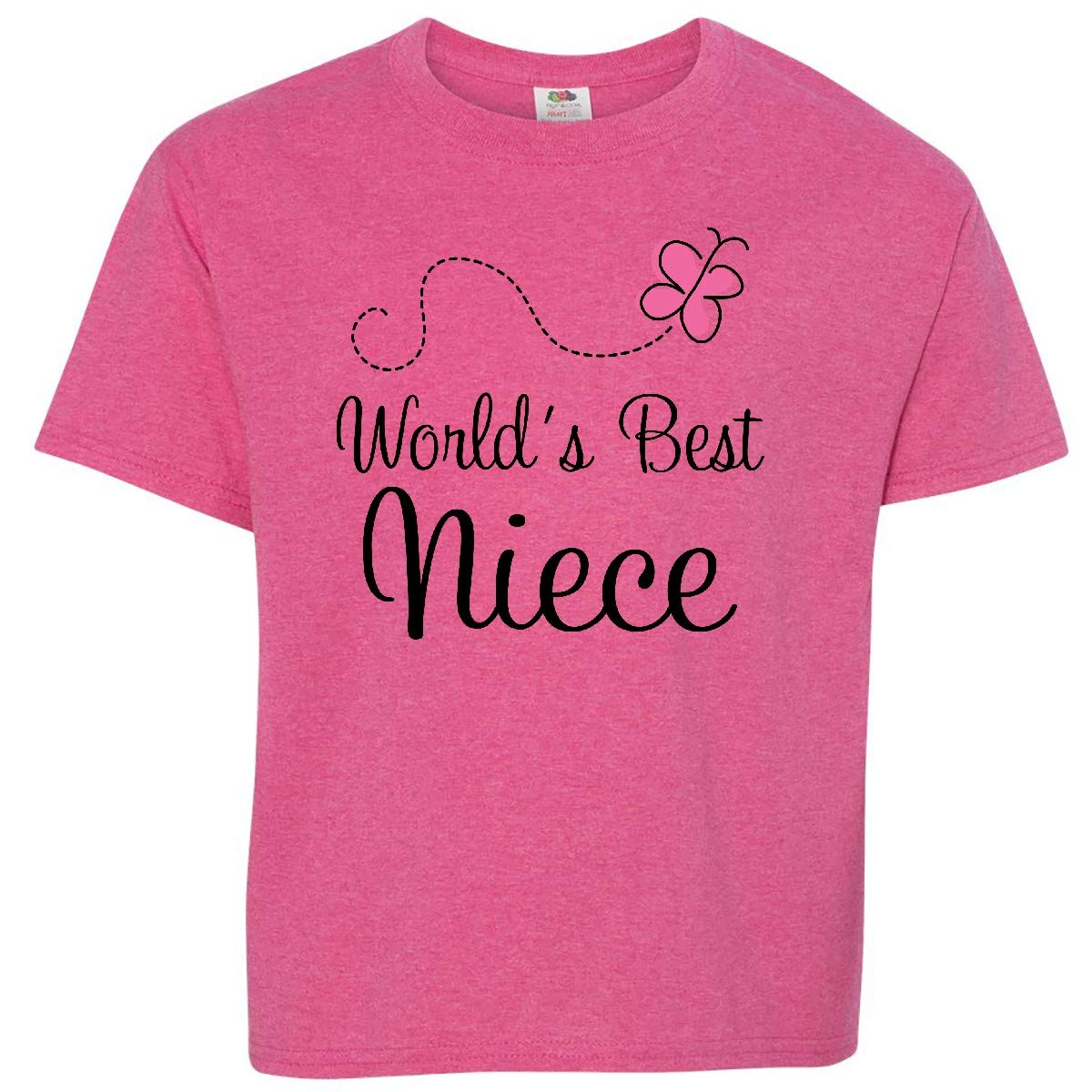World's Best Niece Youth T-Shirt - Cute Graphic Tee for Girls - Perfect Gift for Nieces Birthday or Family Reunion - Soft Cotton Kids Apparel for Everyday Wear