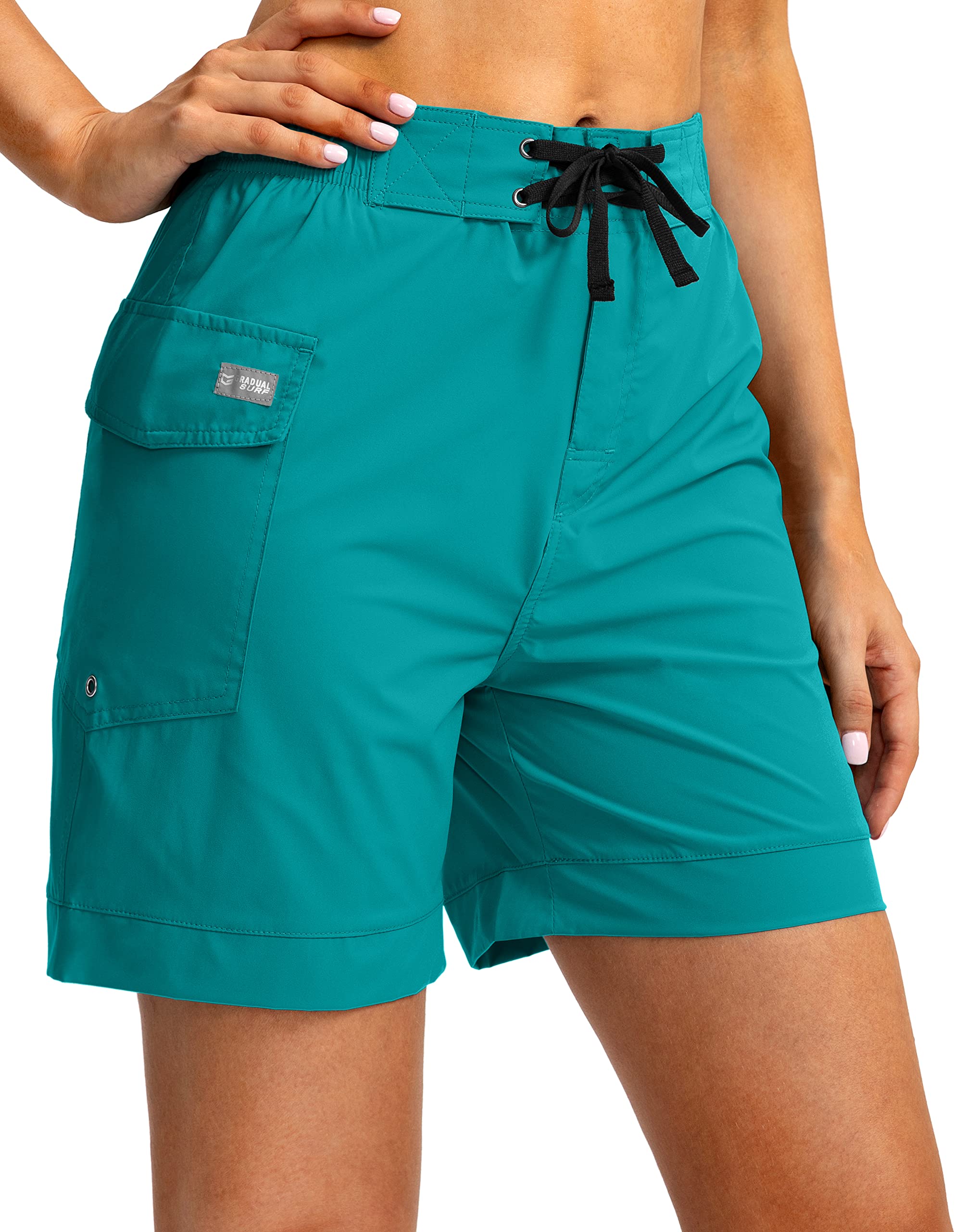 Women's Quick Dry Swim Board Shorts UPF 50+ - 5