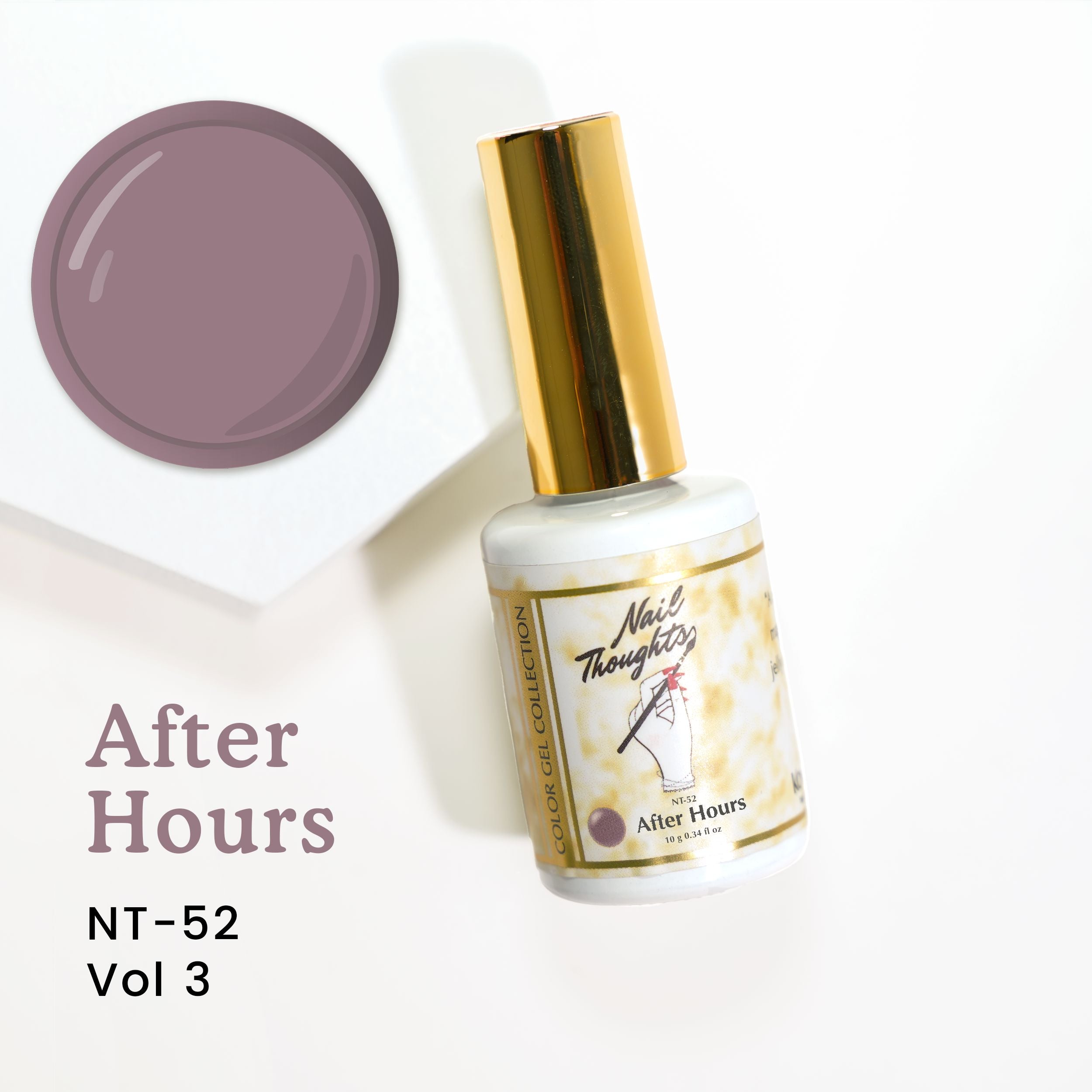 NT 52 After Hours Nail Polish - Long Lasting Gel Nail Polish for Salon Quality Manicures - Perfect for Parties, Weddings, and Special Occasions