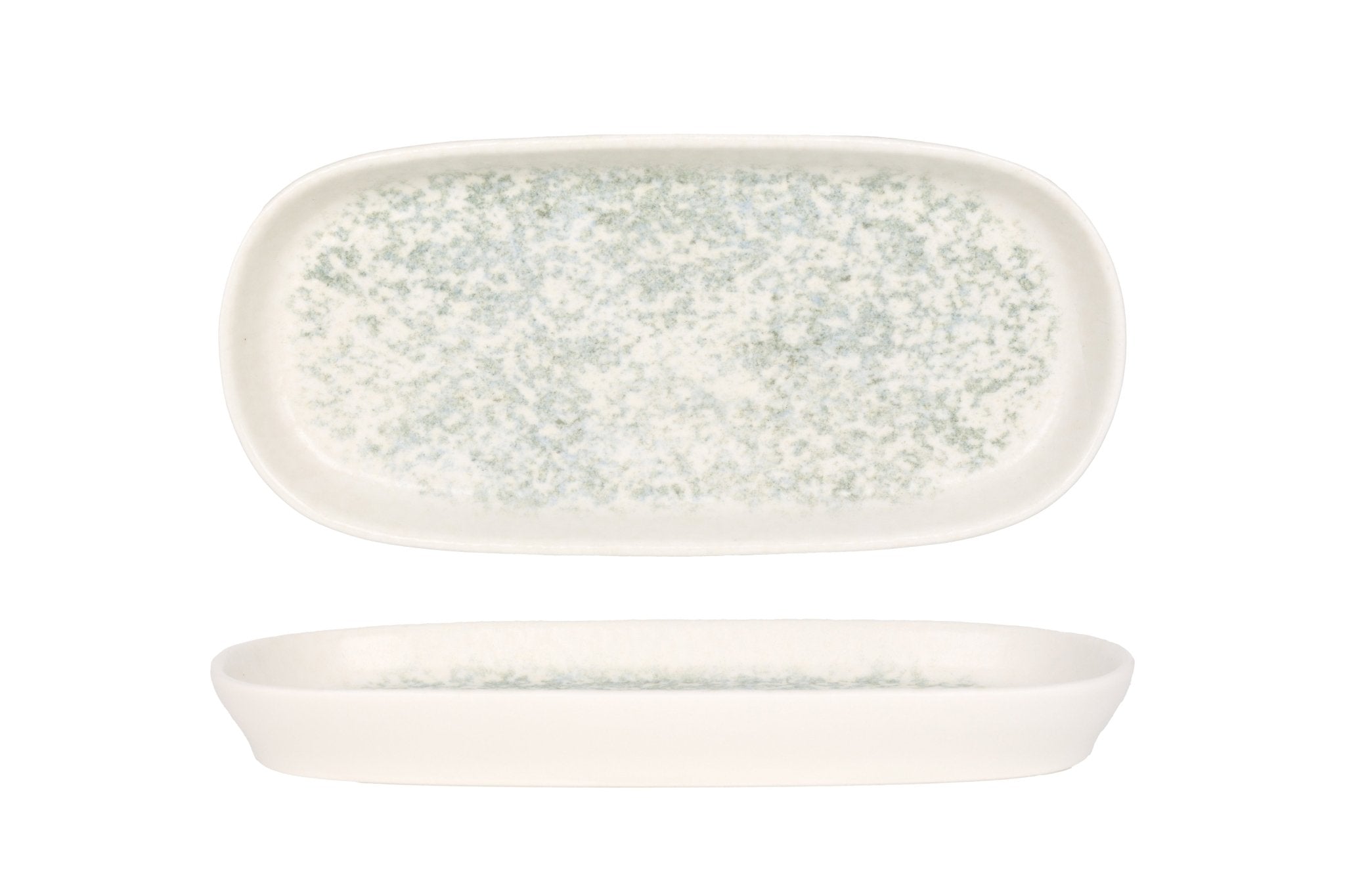 Lunar Ocean Service Plate 21 cm - Elegant Ceramic Dinner Plate Set for Home Dining, Restaurant Use & Special Occasions