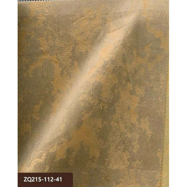 Luxury Golden Textured Velvet Curtains by T.B. London - Light Tan for Living Room, Bedroom & Home Theater - Blackout Drapes with Elegant Design