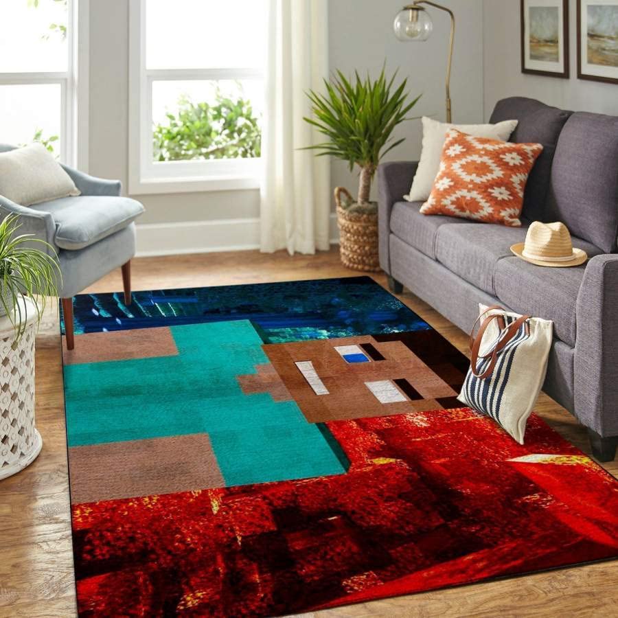 Non-Slip Gamer Rug - Soft Video Game Themed Carpet for Bedroom, Living Room & Gaming Room Decor | Perfect for Boys & Gamers | Durable Home Floor Mat for Play Areas & Entertainment Spaces (PH090)