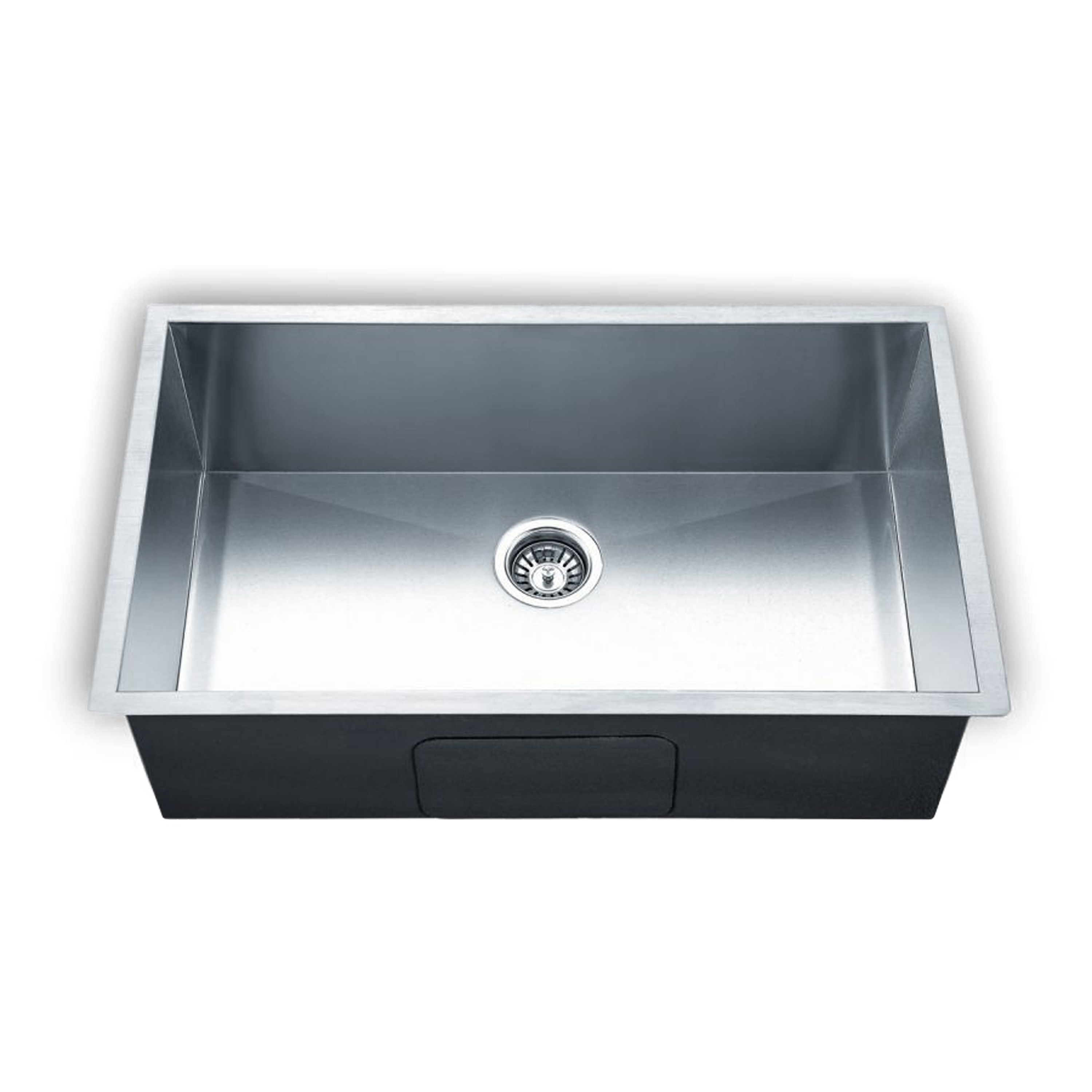 Flow 3018.10 Single Bowl Stainless Steel Kitchen Sink - Perfect for Modern Home Kitchens, Restaurant Prep Areas & RV Installations