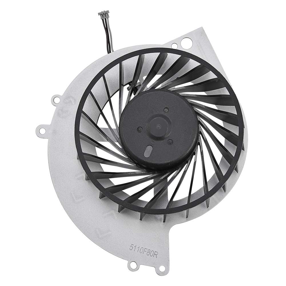 EBTOOLS Replacement Internal Cooling Fan for PS4 - Quiet CPU Cooler with Enhanced Airflow, Compatible with PS4 Slim/Pro (1000 Series) - Perfect for Gaming, Streaming & Long Play Sessions
