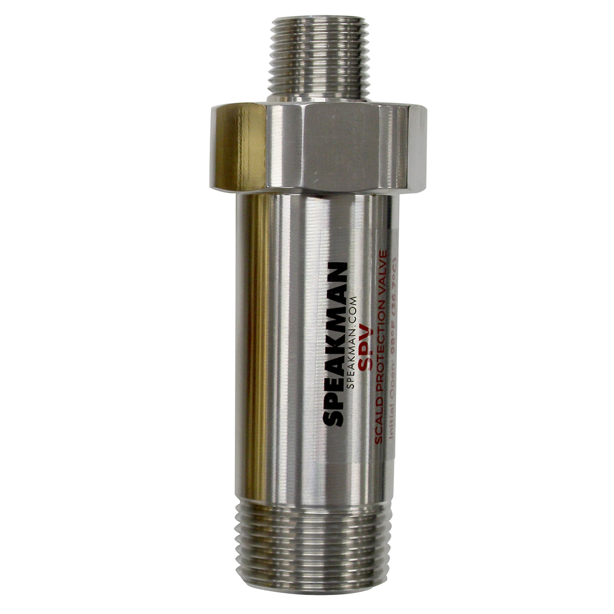 Speakman SPV SS Stainless Steel Scald Protection Valve - Anti-Scald Shower Valve for Bathroom Safety - Perfect for Homes, Hotels & Spas
