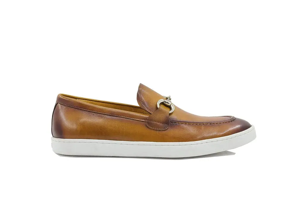 Stylish Horse Bit Leather Loafers for Men & Women - Comfortable Fashion Sneakers - Perfect for Casual Wear, Office & Travel