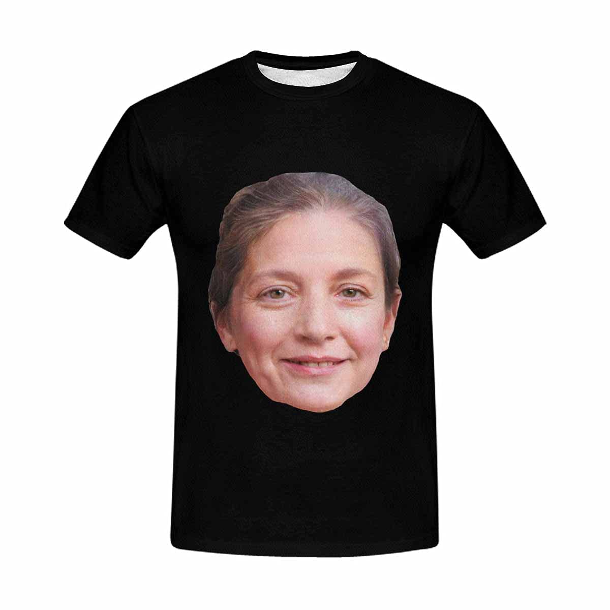 Custom Photo Face T-Shirt for Men - Personalized Design with Your Picture - Perfect for Gifts, Parties & Special Events
