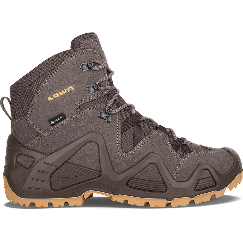 Lowa Men's Zephyr GTX Mid Hiking Boots - Waterproof Lightweight Trekking Shoes for Outdoor Adventures (Camping, Backpacking & Mountain Climbing)