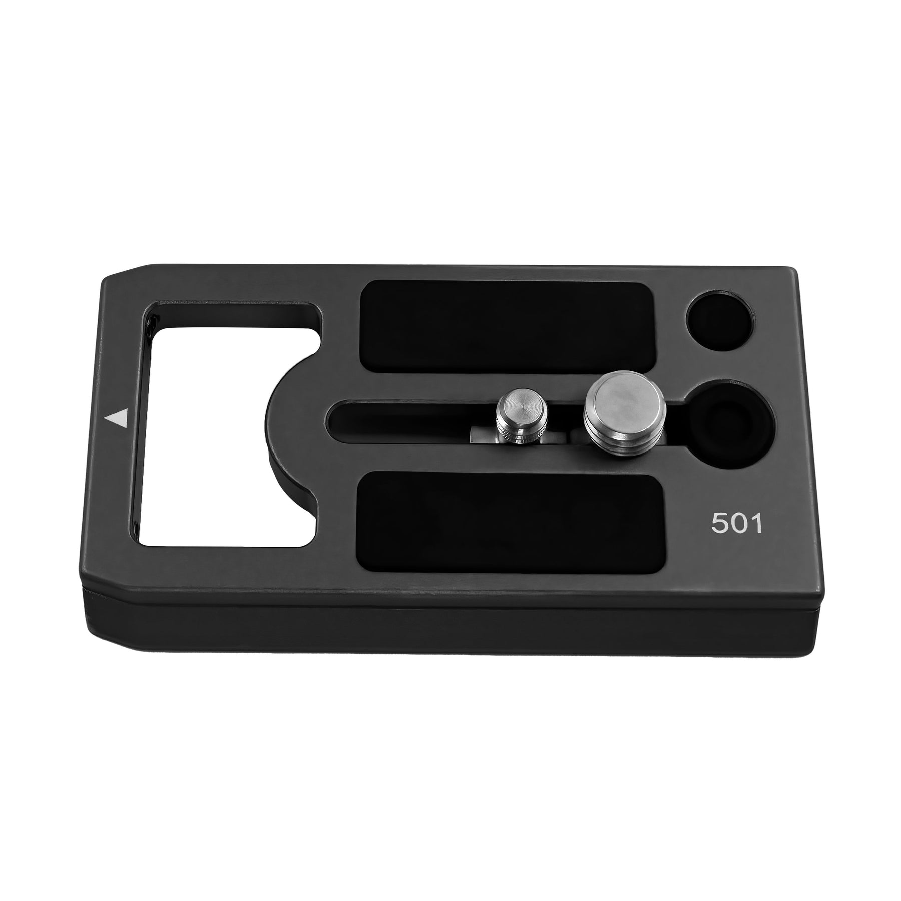 Kondor Blue 501 Camera Cage Plate (Raven Black) - Compatible with DSLR & Mirrorless Cameras - Perfect for Videography & Photography Accessories