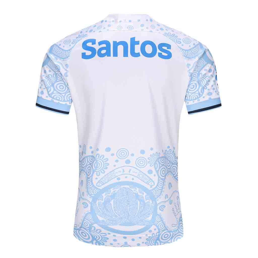 NSW Waratahs 2024 Away Jersey for Men - Official Rugby Union Jersey - Perfect for Matchdays, Training & Fan Support