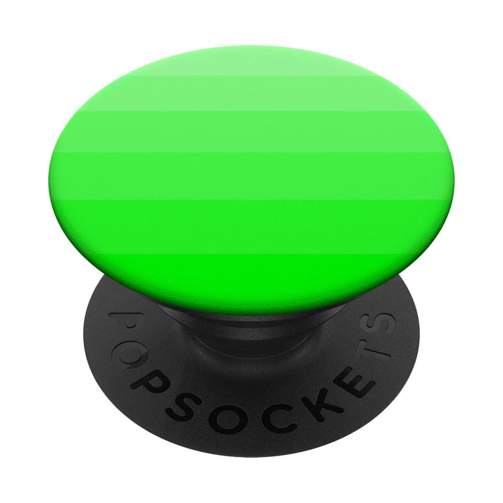 Lime Green PopSockets PopGrip: Swappable Phone & Tablet Grip with Secure Hold - Perfect for Selfies, Videos, and Hands-Free Use