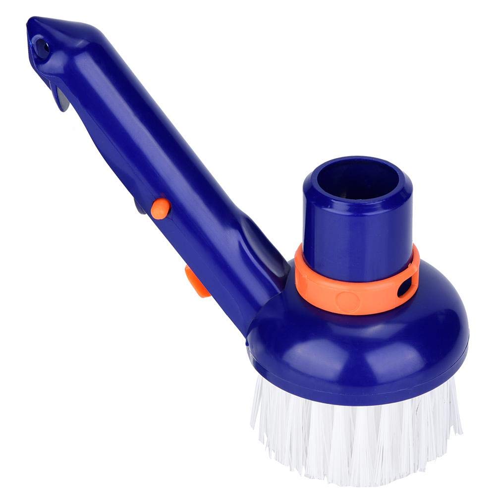 EVGATSAUTO Corner Cleaning Brush with Fine Bristles - Durable Pool Step Vacuum Brush for Swimming Pools, Home & Garden - Perfect for Cleaning Tight Spaces, Steps and Hard-to-Reach Areas
