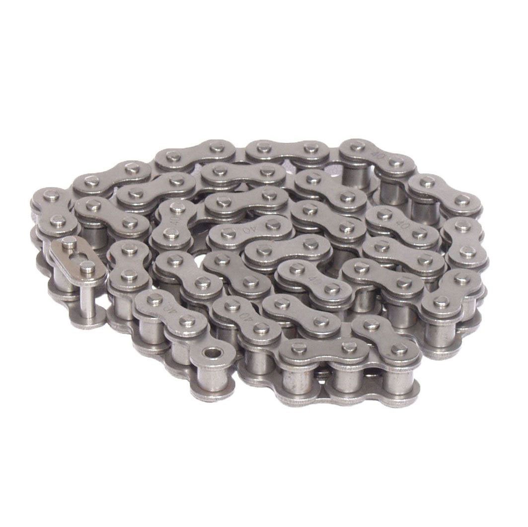 Beesley International #40 x 30 Roller Chain - Heavy Duty Industrial Grade Roller Chain for Conveyors, Agricultural Equipment & Machinery - Perfect for Farm, Factory & Automotive Applications