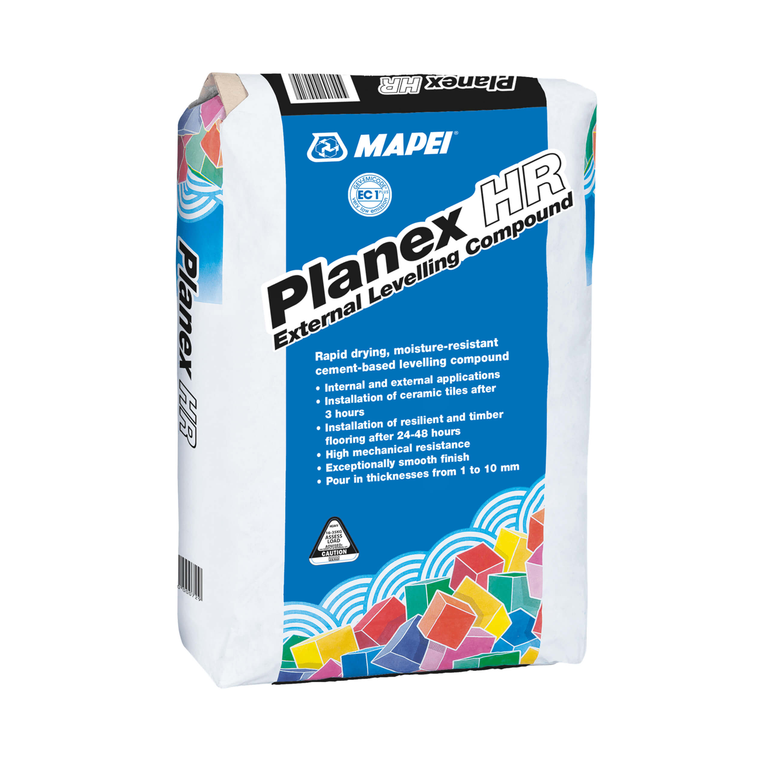 Mapei Planex HR Self-Leveling Floor Compound - Fast Drying, High Strength for Smooth Floors | Perfect for Home Renovation & Commercial Projects