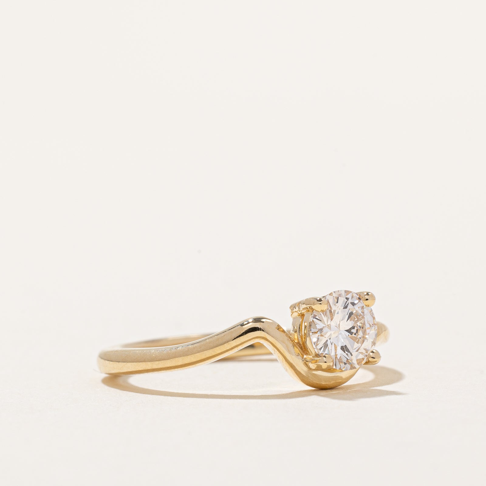 100 Ways GIA Certified Freeform Diamond Engagement Ring | 0.54 Carat | Size 6.75 | Unique Handcrafted Wedding Band | Perfect for Proposals, Anniversaries & Special Occasions