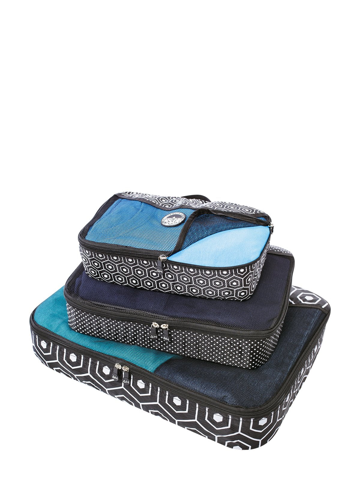 Premium Austin House 3-Piece Packing Cubes Set - Lightweight Travel Organizers for Suitcases, Backpacks & Carry-On Luggage - Perfect for Business Trips, Vacations & Weekend Getaways