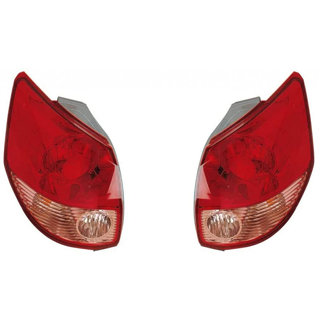 KarParts360 Replacement Tail Light Assembly Pair for 2003-2004 Toyota Matrix - Driver & Passenger Side (TO2818118 TO2819118) | Perfect for Night Driving, Safety Upgrades & Vehicle Restoration