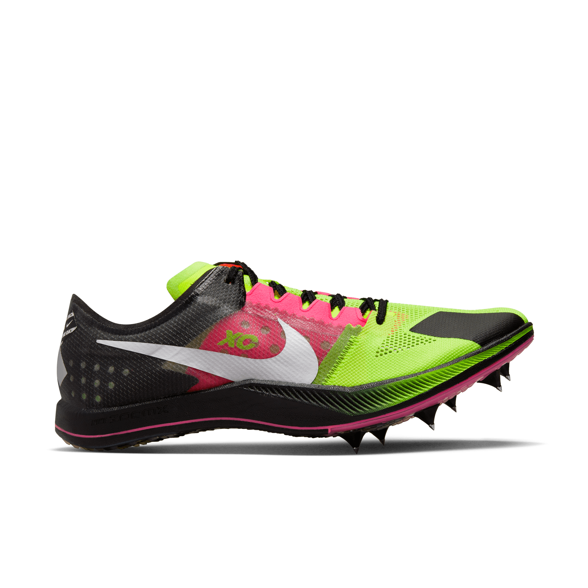 Unisex ZoomX Dragonfly XC Running Shoes - Lightweight & Cushioned for Cross-Country Racing (700 Volt/White Black Hyper Pink) | Perfect for Trail Running & Outdoor Sports