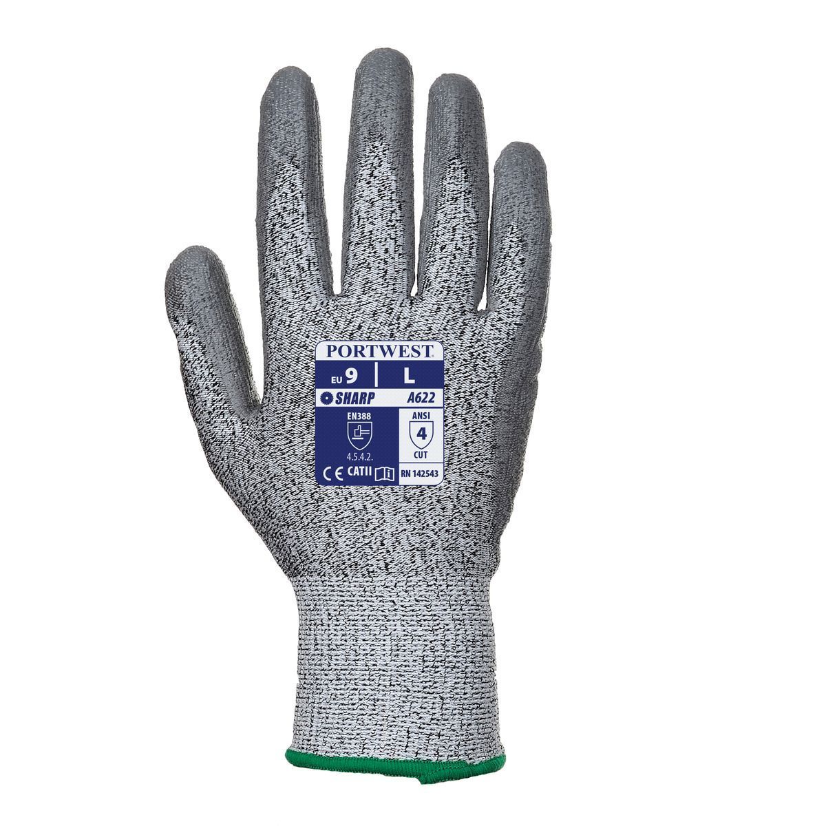 MR Cut PU Palm Gloves - Durable Work Gloves for Construction, Gardening & Outdoor Activities | Style A622 | Perfect for Hand Protection & Grip Enhancement