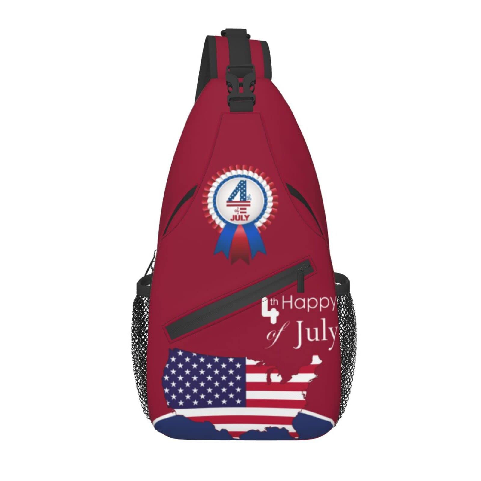 Lightweight Sling Bag for Men & Women - Waterproof Crossbody Chest Backpack with Multiple Pockets - Perfect for Travel, Hiking, Outdoor Adventures & Daily Use