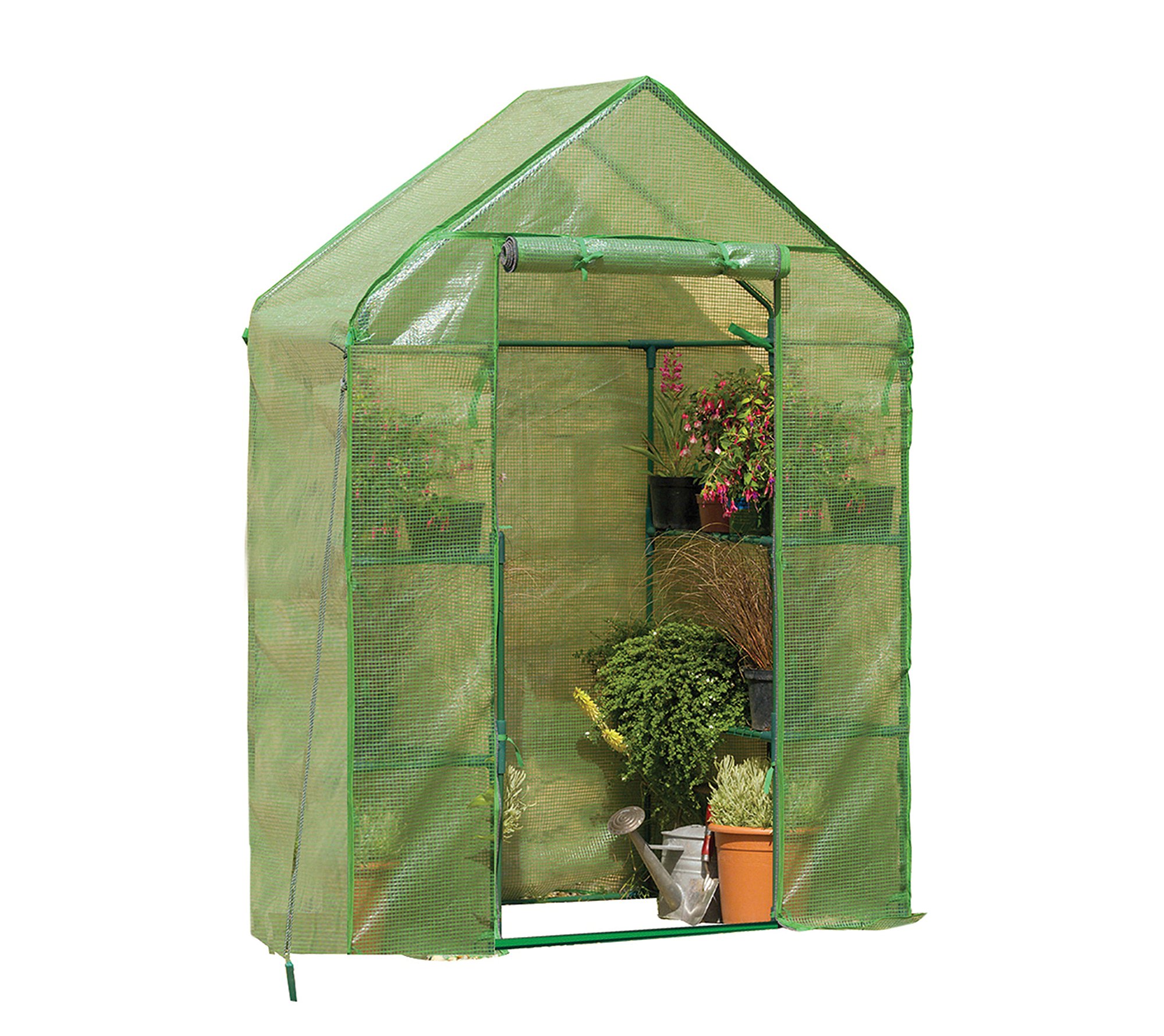 Gardman Walk-in Compact Greenhouse - Portable Plant Protection for Indoor & Outdoor Gardening | Perfect for Seed Starting, Plant Growing & Winter Protection