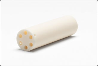 Fluke 3150 4 Insert Alumina Crucible with 6.25 Inch Holes - High Temperature Labware for Melting, Casting & Metal Analysis (Item# 1651677)